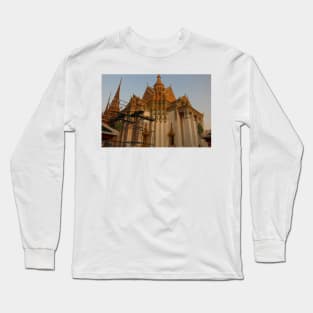 Phra Mondop at Wat Pho is the library hall for Buddhist scriptures. Long Sleeve T-Shirt